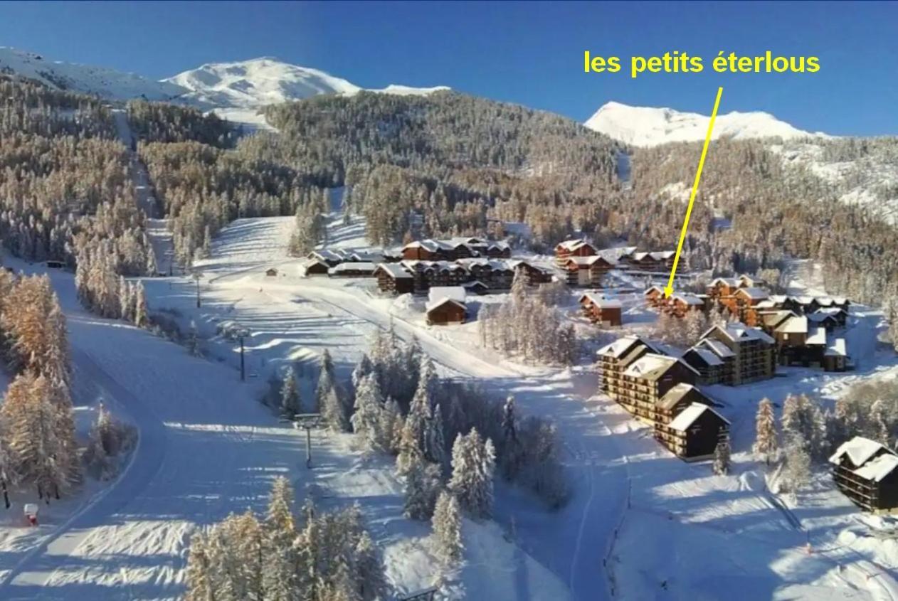 Les Petits Eterlous Appartement T3 36M2 A Puy St Vincent 1800 Alpes Du Sud 6 Personnes Parking Prive Couvert Puy-Saint-Vincent Exterior foto